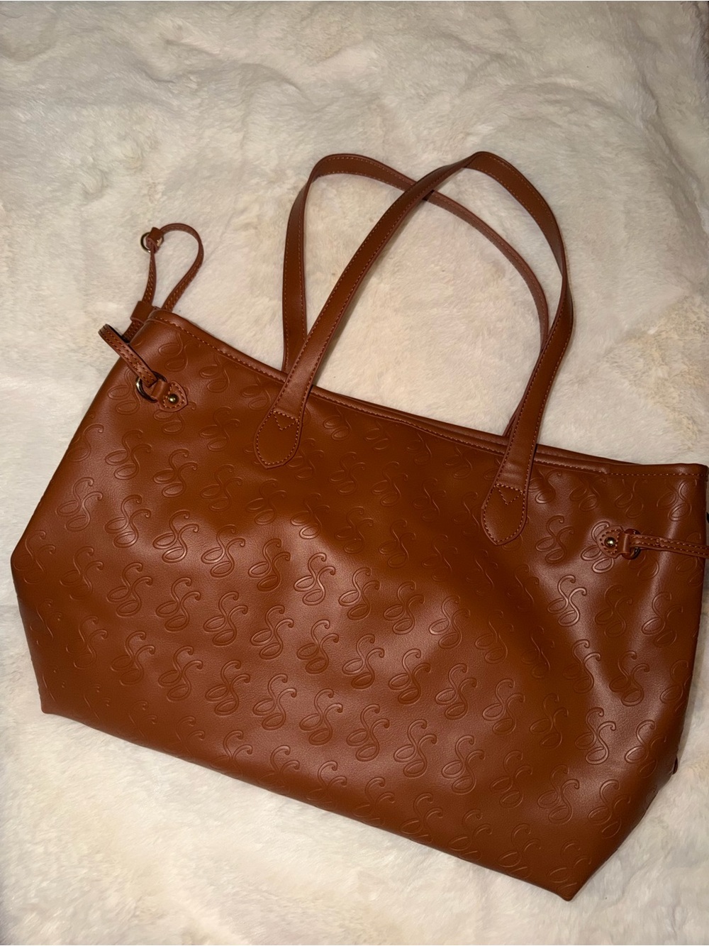 Cute brown tote bag